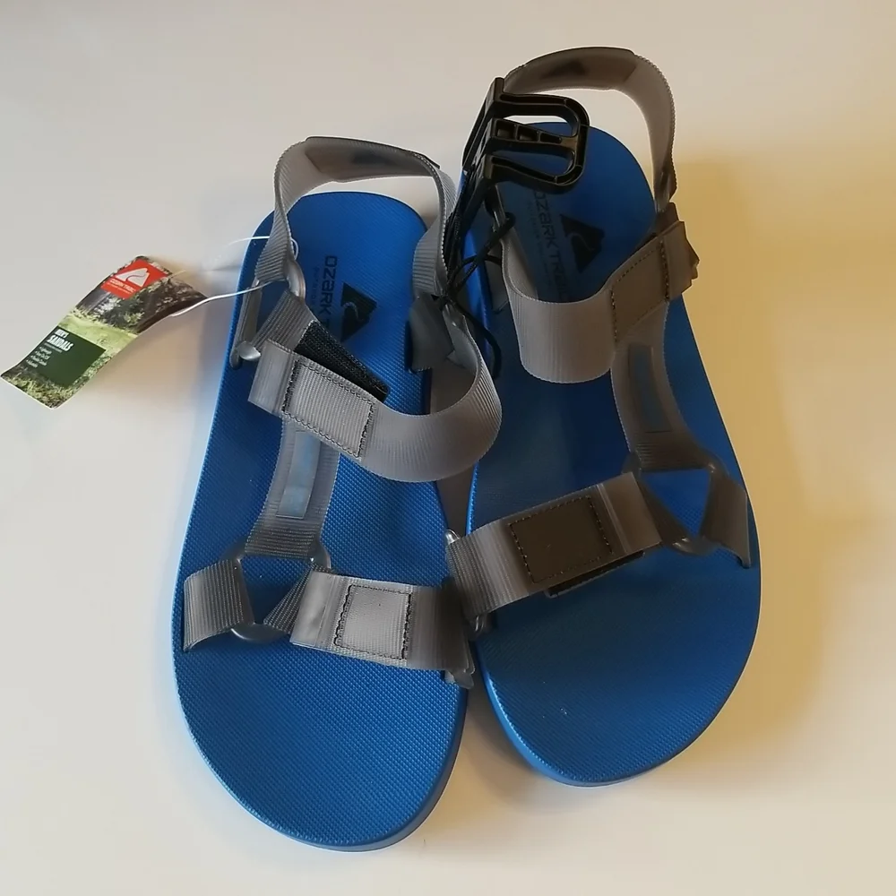 Ozark Trail Men's Adventure Adjustable Ankle Strap Sandals